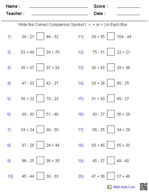 math aids|the maths worksheet site.